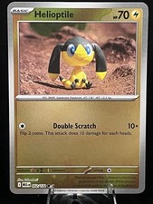 Helioptile - Reverse Holo 052/132 ME01: Mega Evolution NM Pokemon TCG YUKA MORII