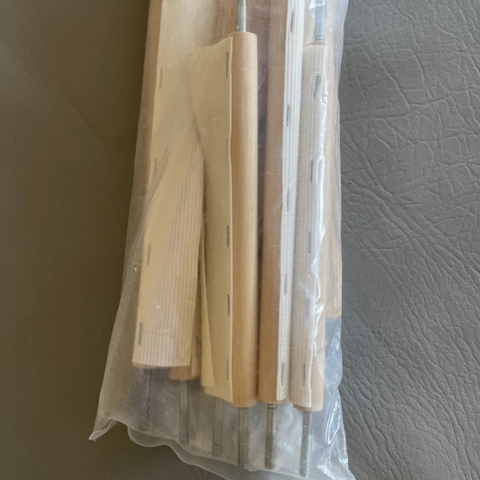 Stitcher's Delight E-Z Stitch Needlework Scroll Frames Oak 14 Sizes No Knobs - Image 2 of 4