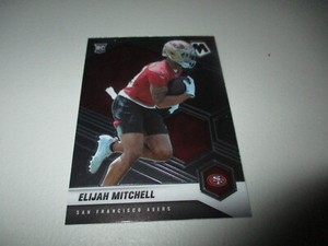 Elijah Mitchell 2021 Panini Mosaic RC #376