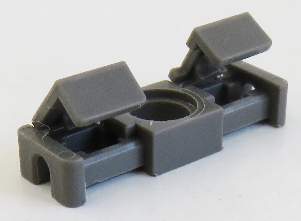 LEGO Technic - Flexkabel / Flex Cable, Pin Verbinder, doppelt, dunkelgrau # 6642 - Bild 2 von 2