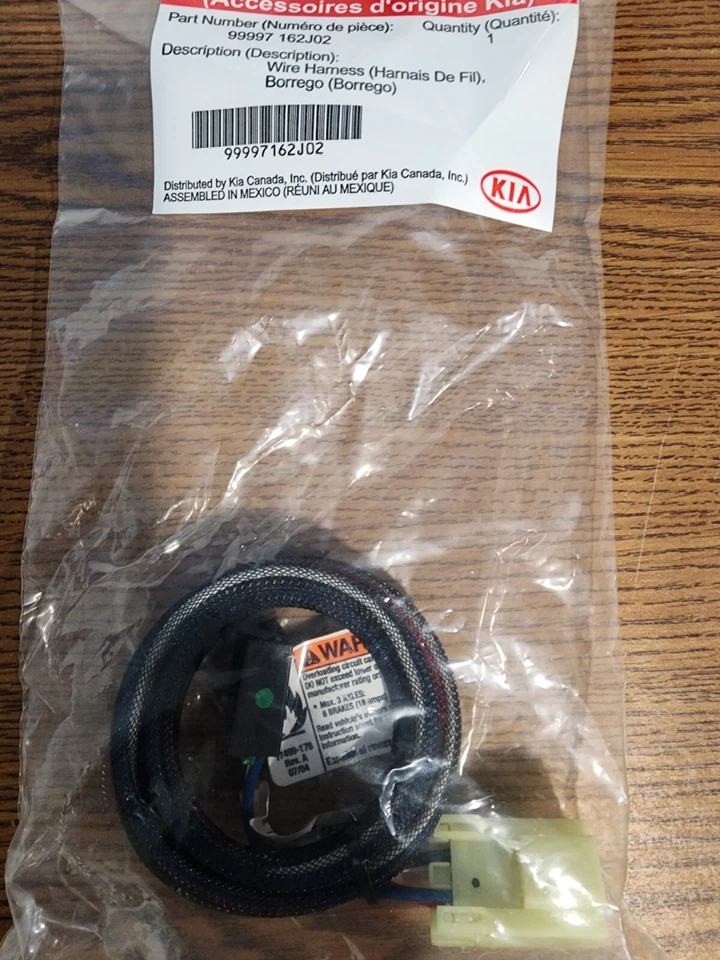 Arnés de cableado Kia Borrego pieza de control de freno # 99997162J02 OEM NUEVO Foto 3 de 4