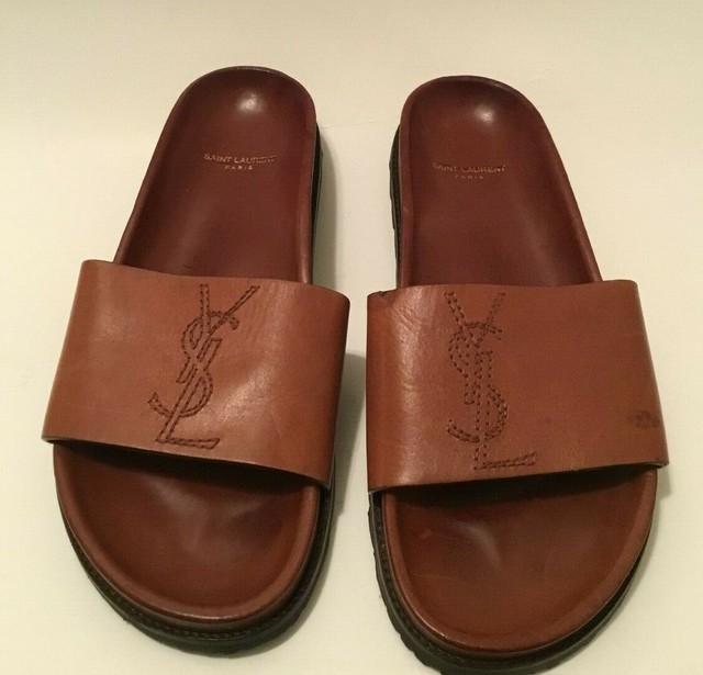 ysl slides mens