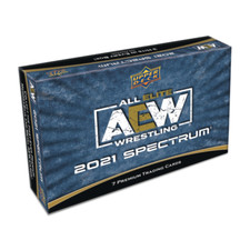 2021 UPPER DECK ALL ELITE WRESTLING AEW SPECTRUM FACTORY SEALED HOBBY BOX
