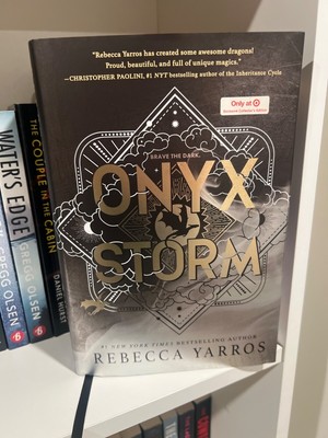 Onyx Storm by Rebecca Yarros - Target Exclusive Edition  Hardcover New  IN HAND
