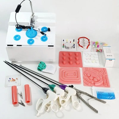 Laparoscopy Trainer 0/30 ° Camera Simulator 11 Module Laparoscopic Simulation