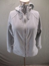 Columbia Size M Womens Full Zip Stand Collar Pocket Fleece Athletic Jacket 368