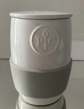 Pampered Chef Ceramic Egg Cooker #1529 Briefly Used