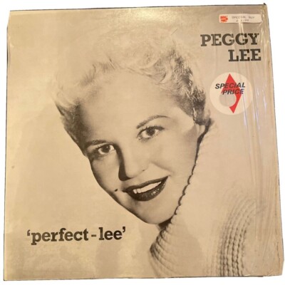 PEGGY LEE - PERFECT-LEE : NEAR MINT UK A*/B* 12'' VINYL LP MCL 1794