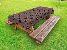Mexican Sugar Skull Outdoor Picnic Tablecloth...