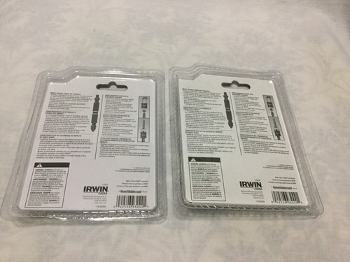 IRWIN #1903520 IMPACT DOUBLE ENDED POWER BITS #1,2,3 PHILLIPS - ( 2 PACK ) - Picture 3 of 12