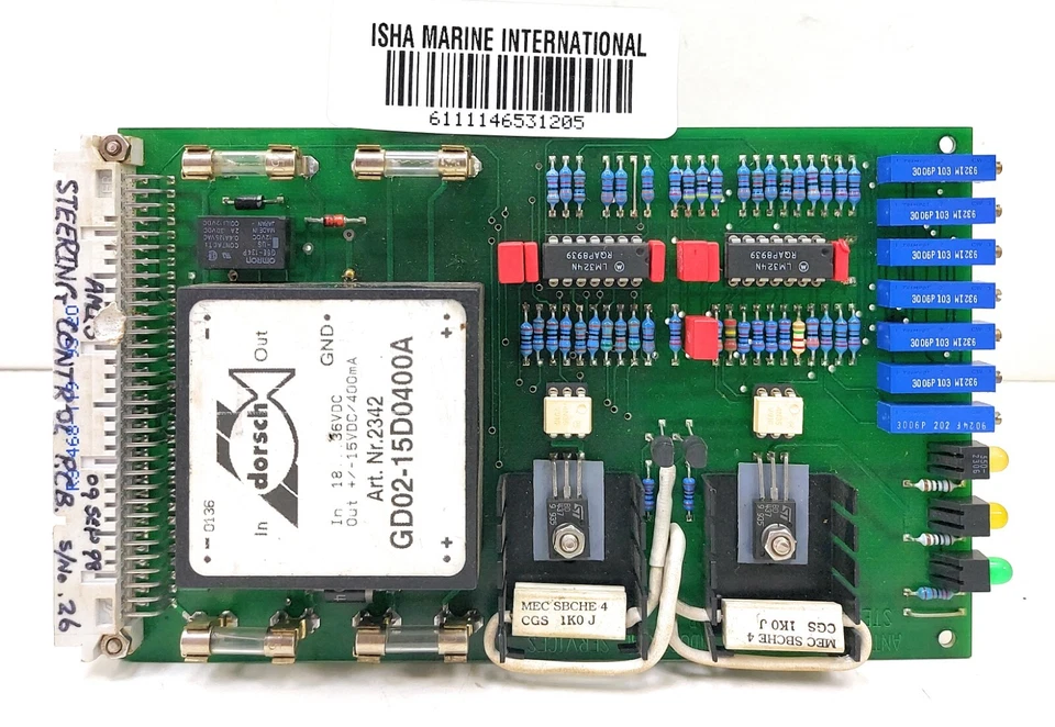 Antelope Marine & Industrielle Services Lenkung Kontrolle PCB Board 1205 - Bild 4 von 4