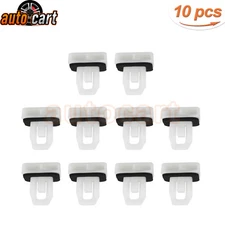 10 NEW FOR LEXUS WHITE BUMPER SUPPORT PLASTIC CLIPS FENDER RX350 LS460 ES350 IS