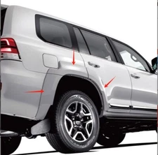 For 2016-2020 Land Cruiser LC200 Primer TRD Plastic Wheel Eyebrow Round Arc 4X