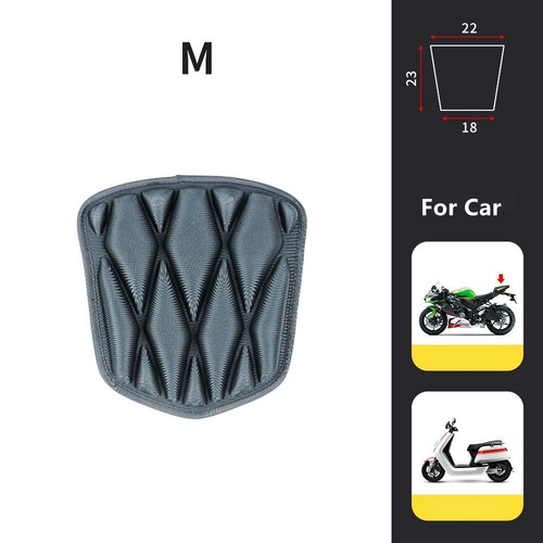 Motorcycle Gel Seat Cushion Moto Pressure Relief Ride Seat Pad Moto Accessories - Picture 4 of 21