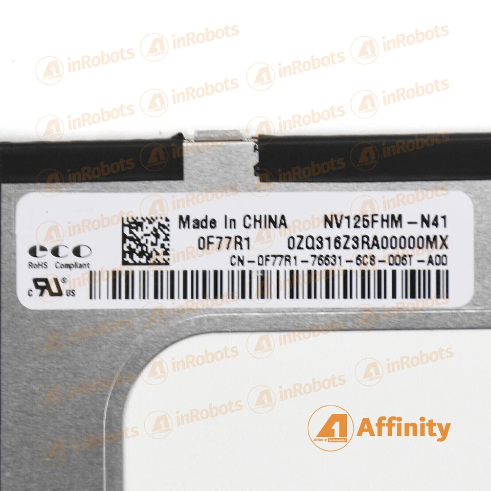 12.5" LCD Display Screen Panel for DELL 5288 7280 NV125FHM-N41 1920×1080 30 pins - Image 3 of 4