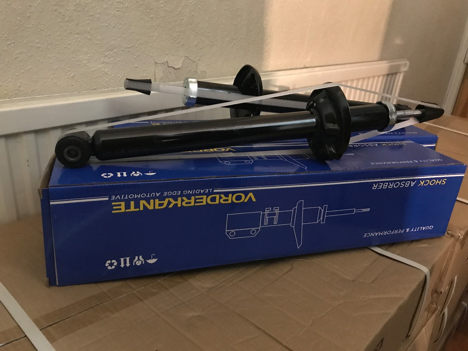 Ford Fiesta MK4 Rear Shock Absorbers 1995 2002 Pair Shock Absorber