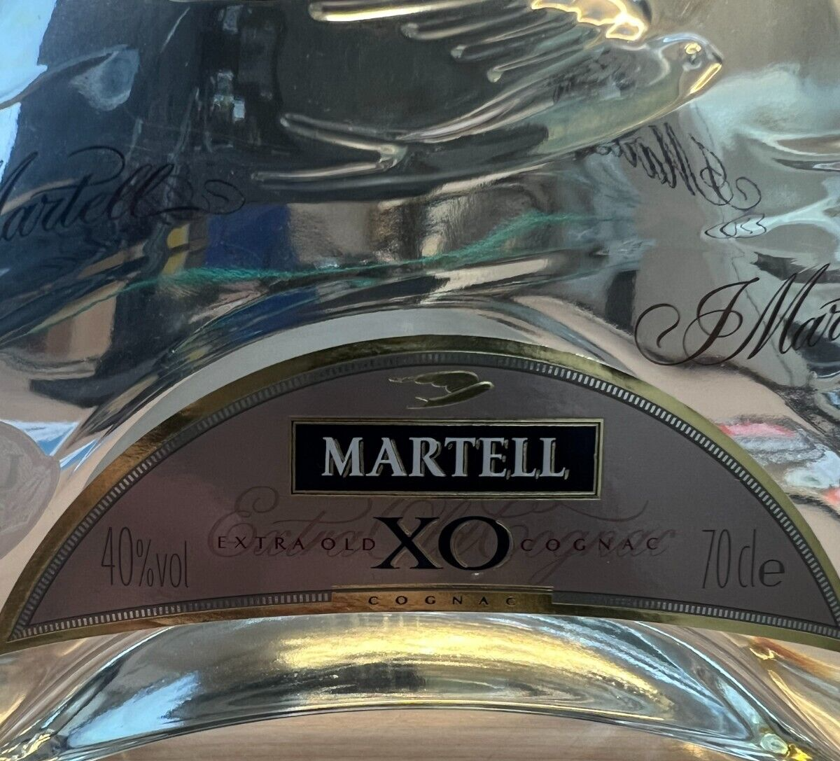 MARTELL XO COGNAC EXTRA OLD 70cl EMPTY BOTTLE FREE & FAST UK MARTELL XO COGNAC EXTRA OLD 70cl EMPTY BOTTLE FREE & FAST UK