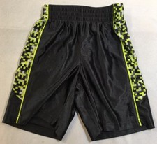 Reebok Boy s Gray Yellow Athletic Shorts Size XS