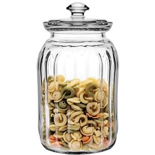 Pasabahce Viva Airtight Lid Clear Glass Food Storage Sweet Jar 0.9L/1.5L/2.5L