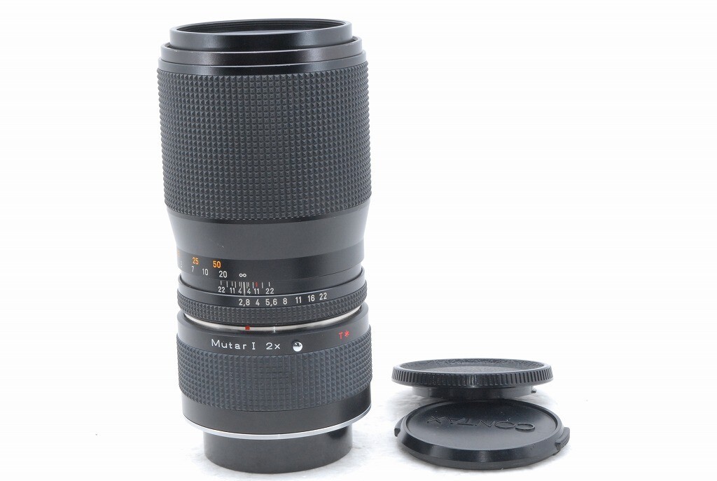 Contax Carl Zeiss Sonnar 135mm f/2.8 f 2.8 AEJ Lens w/Mutar I 2x