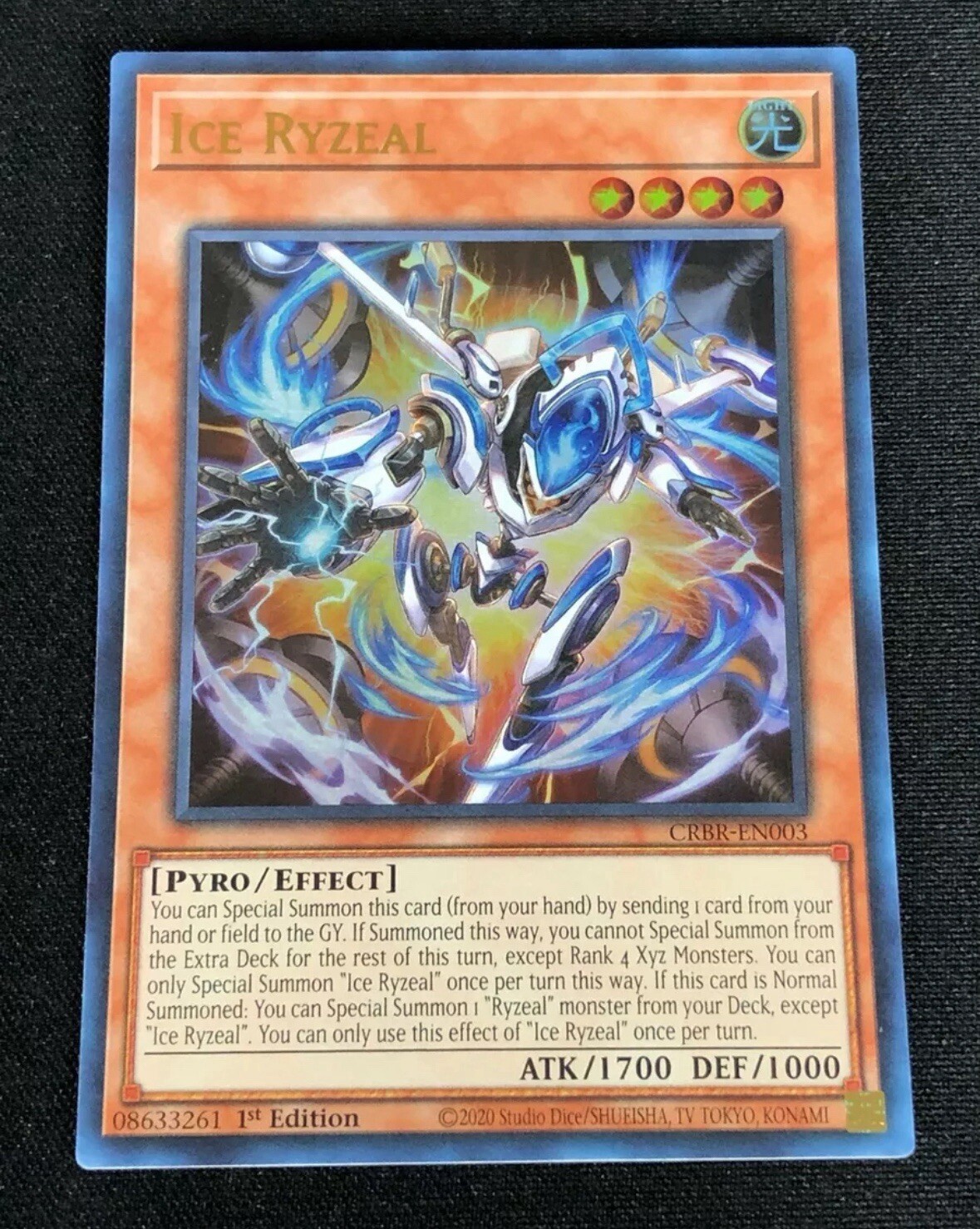 Ice Ryzeal CRBR-EN003 Crossover Breakers 1st Edition
