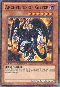 Archfiend of Gilfer - DT03-EN054 - Parallel Rare - Duel Terminal x3 - Near Mint