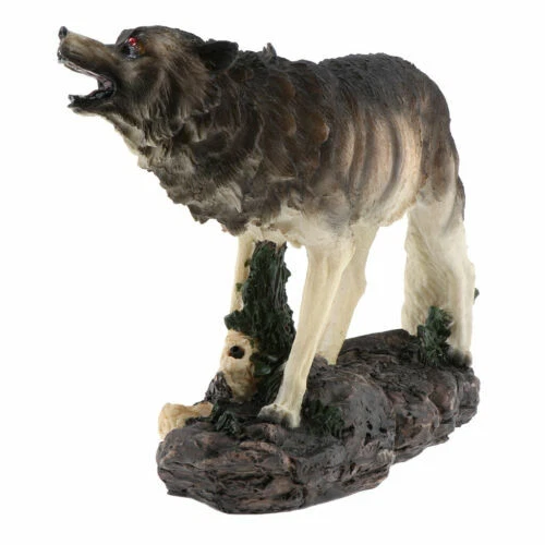 Wolf Gartenfiguren & Verzierungen für den Außenbereich