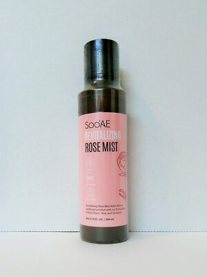 SooAE REVITALIZING ROSE MIST 6.76 oz Factory Sealed