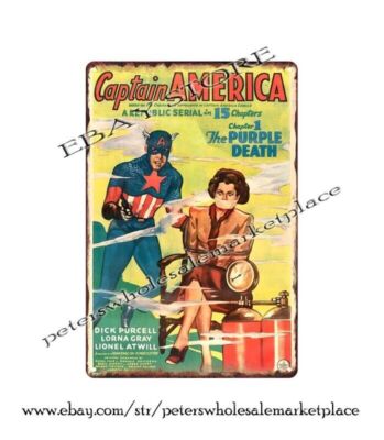 1944  MOVIE POSTER metal tin sign poster metal wall art