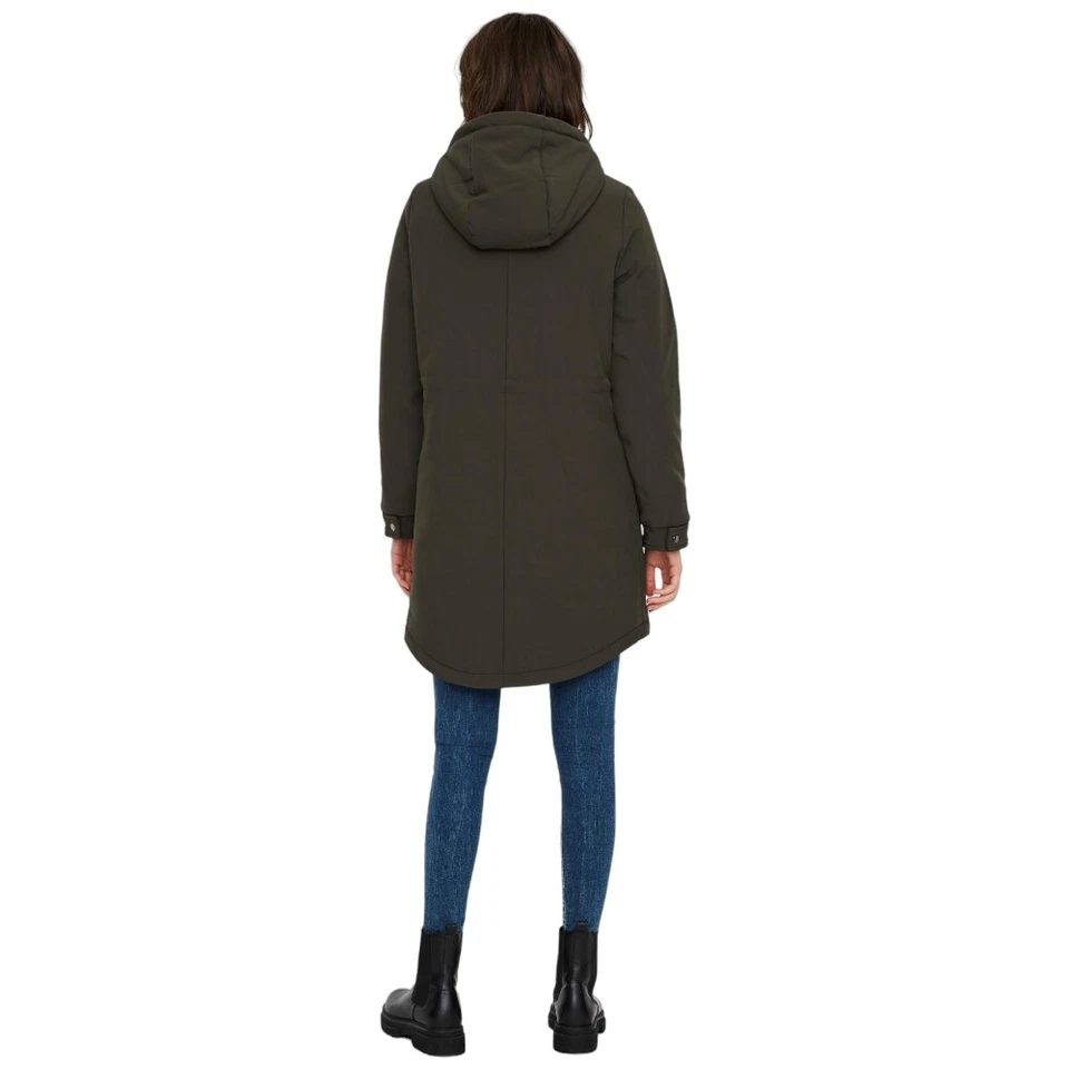 Vero Moda Parka Verde Chaqueta de Mujer Parka Clen Mila 1023531 - Imagen 4 de 4