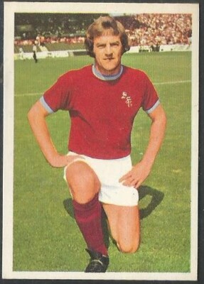 FKS 1974/75 WONDERFUL WORLD OF SOCCER STARS - #042 - BURNLEY - JIM THOMSON