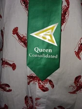 DC Queen Consolidated Green Arrow Custom-made Tie