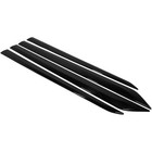 Black Body Door Side Molding Cover Trim fit for All New 2021-2025 Toyota Sienna