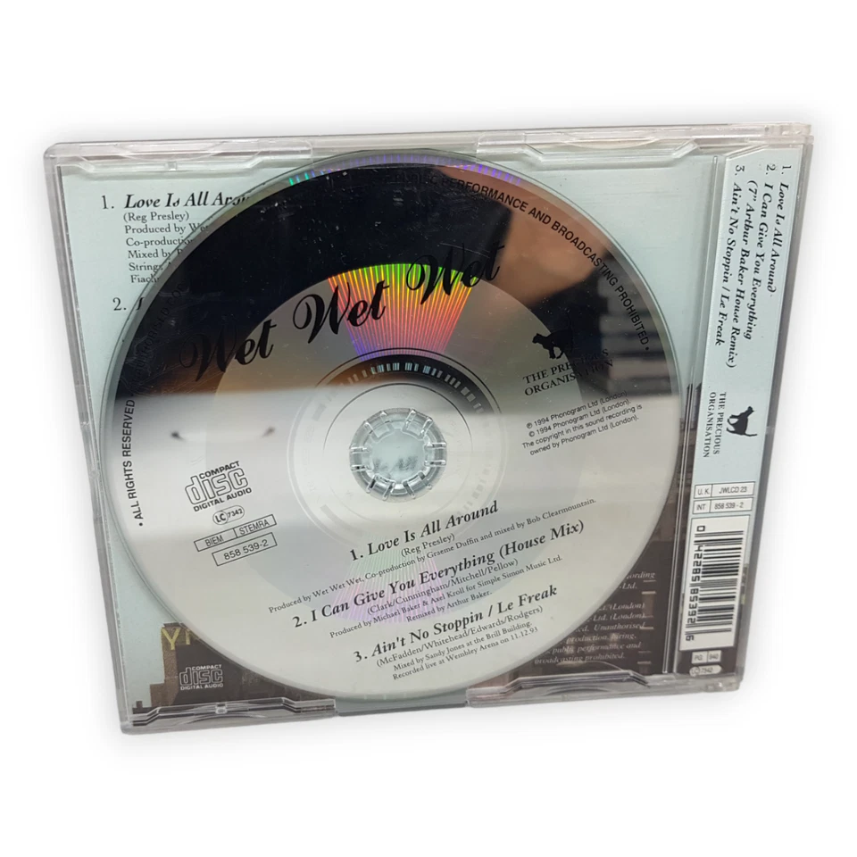 Wet Wet Wet Love Is All Around Maxi CD 1994 Phonogram I can give you Everything - Bild 2 von 3