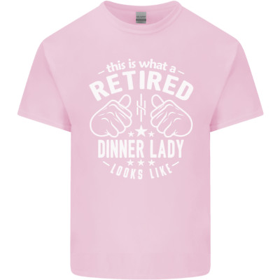 An Retired Dinner Lady Looks Like Herren Baumwolle T-Shirt Tee Oberteil