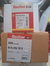 fischer frame fixings n6x40z pack of 500