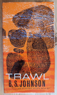 Trawl by B.S Johnson, rare 1st edition, hardback with dust jacket