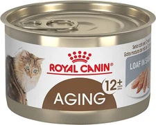 Royal Canin Feline Health Nutrition Aging 12+ Loaf in Sauce Canned Cat Food 5.1