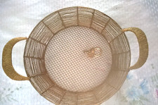 NON DISPONIBILE  CESTINO PORTATA in FERRO e FILO DIAMETRO 28 x 6 ALT. USATO