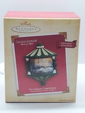 2004 Hallmark Thomas Kinkade Painter of Light Victorian Christmas Ornament