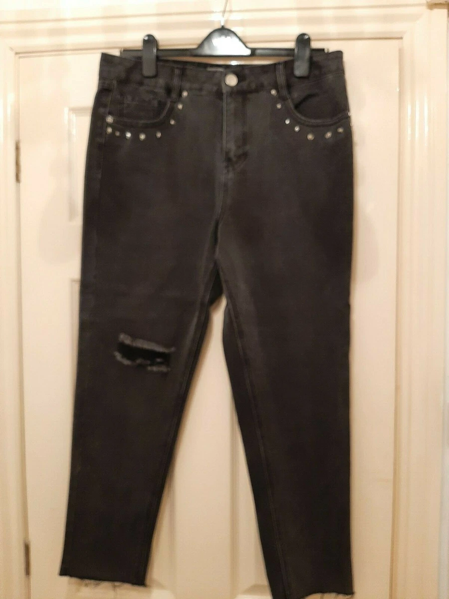 Lipsy Black Jeans Size 12 BNWOT