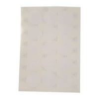 25 Blatt 50Mm Etiketten Rund Weiß Mayspies Premium Color Laser Runde Aufkleber