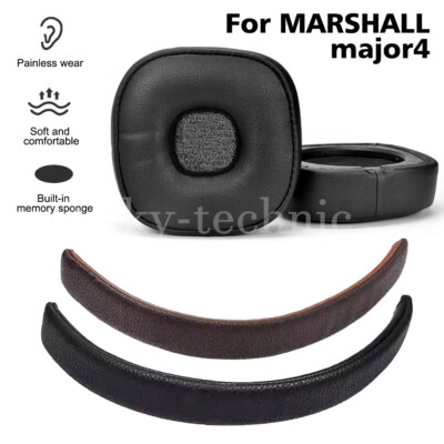 Replacement Ear Pads Cushions or Headband for for Marshall Major 4 IV Headphones