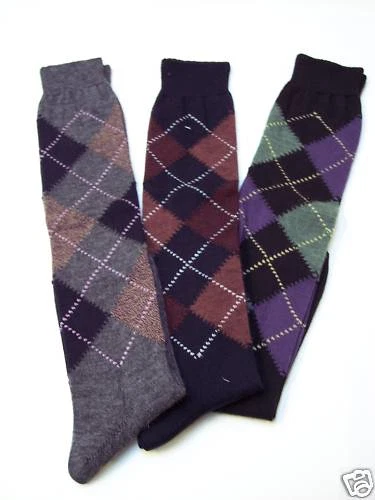 Lotto 3 paia Calze 75% Lana Merinos 25% Acrilico Uomo Lungo tg. 39/41
