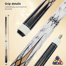 57in fancy pool cue, 12.5mm big head American billiard cue, free shipping