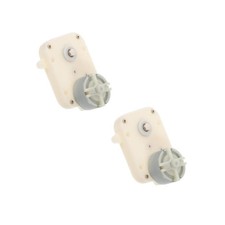 Set of 2 Meter Motor Automatic Watch Winder Mechanism Single Chain