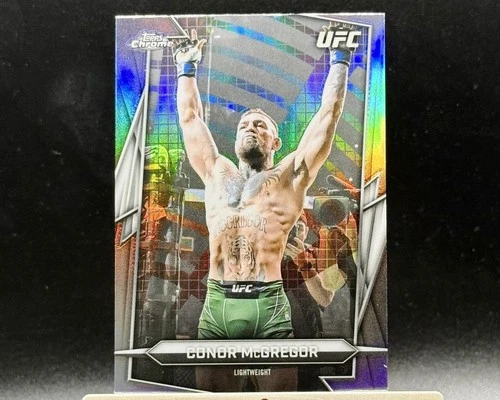2026 Topps Chrome UFC Conor McGregor Sonar Refractor #5