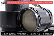 [NEAR MINT+] Pentax Super Takumar 135mm f/2.5 MF Objektiv M42 Mount mit...