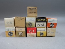 NOS - Mixed Lot of 11 Vintage Vacuum Tubes Ham Radio, TV, Audio, Amplifier