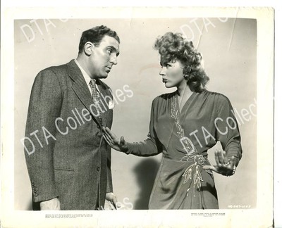 TWO BUMS FROM BROOKLYN-1940'S-8 X 10-STILL-COMEDY-BENDIX-ARLINE JUDGE-good G
